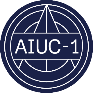 AIUC-1 certification badge